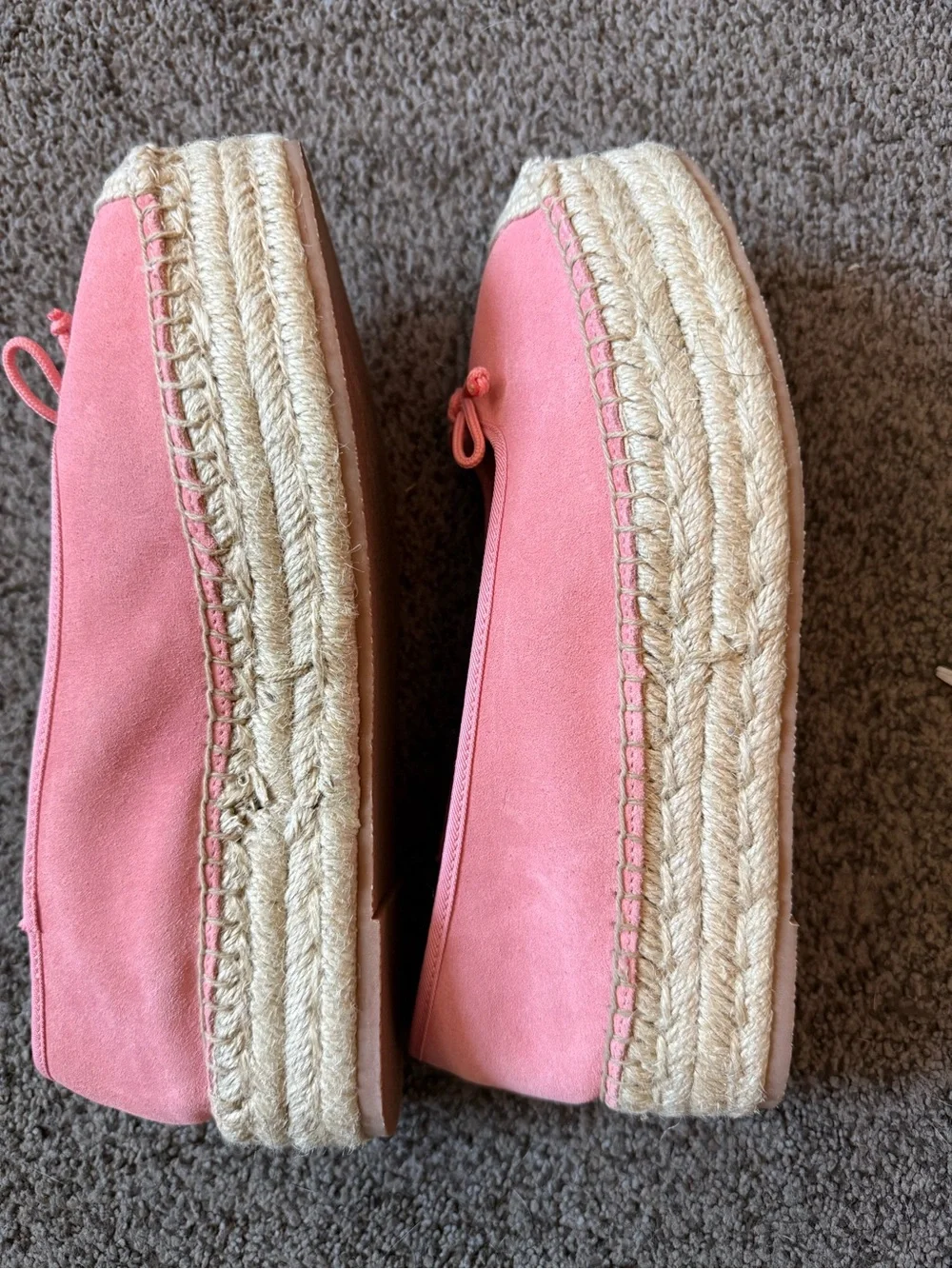 Talbots Pink Espadrille 6.5 Shoes for Women